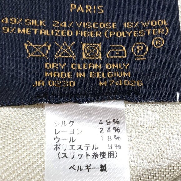Auth LOUIS VUITTON Shawl Monogram Shine - Picture 10 of 11